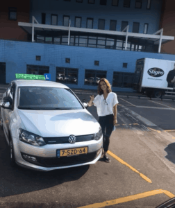 leerling het groene rijden